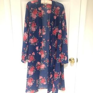 Carole Hochman floral kimino